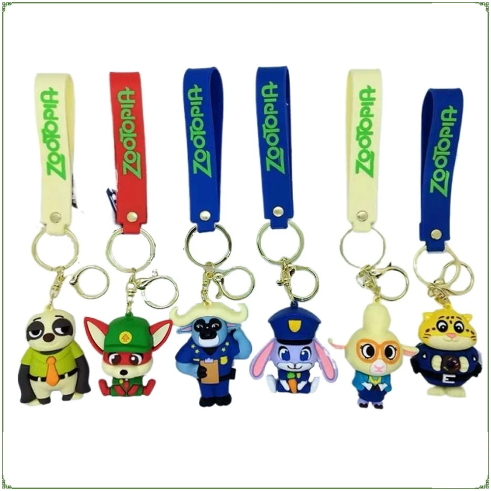 

Creative Cartoon Disney Keychains Fashion Backpack Pendant Keyrings Motorcycle Key Chains Decorative Ornaments Exquisite Gifts