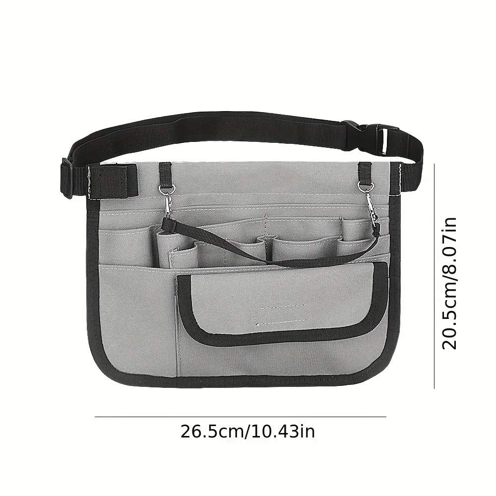 Portable Nail Kit Pet Beauty Kit Nurse Kit Health Care Worker Barber Pouch Waist Bag Fanny Pack Pocket Strap Tools Storage Bag