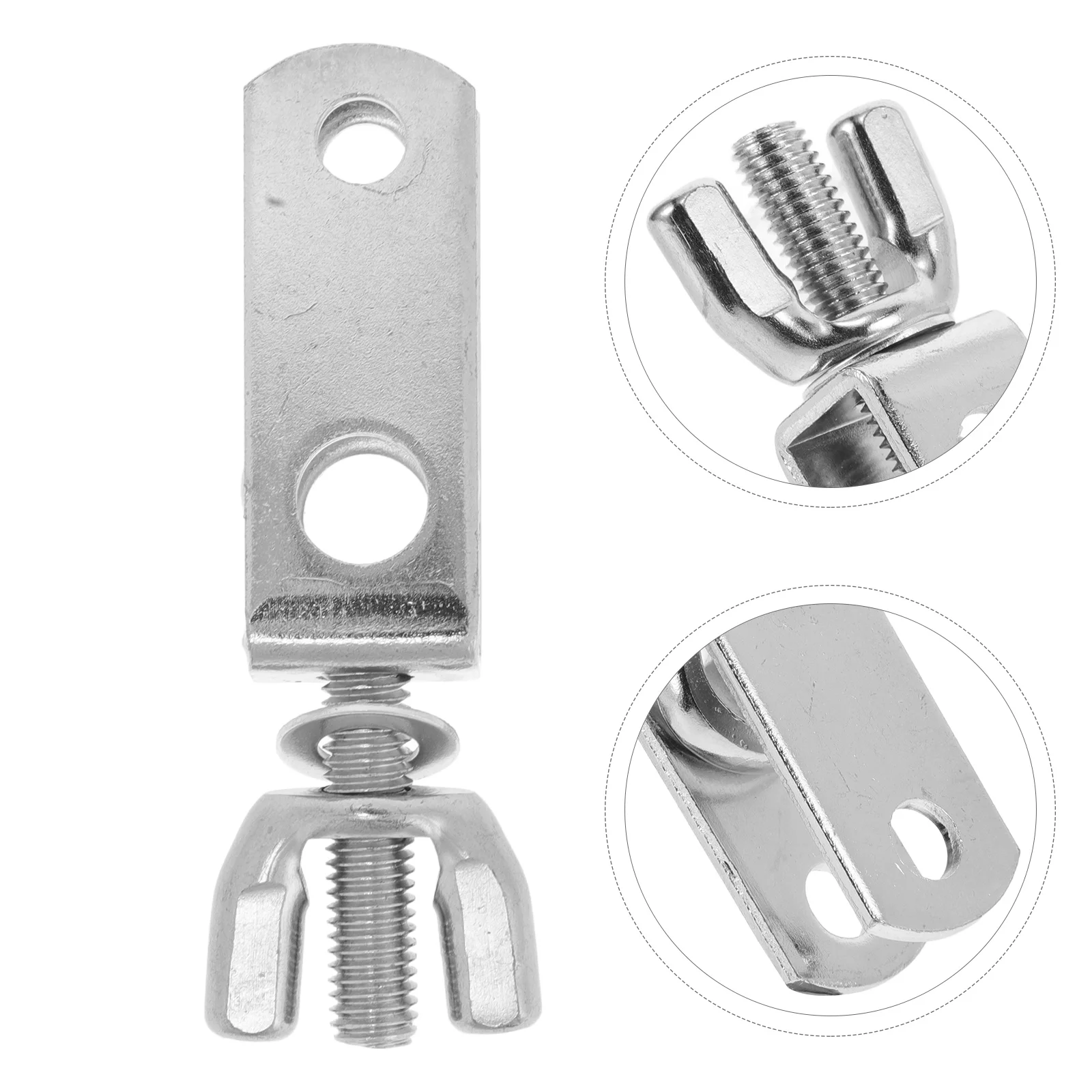 

Sturdy Mount Bracket Adjustable Set Accessory Durable Metal Clip For Cowbell Holder Hardware Drum Music Instrument Part Reliable