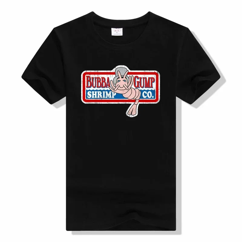 Bubba Gump Shrimp Co Casual T Shirt Forrest Gump Tom Hanks Style Streetwear Casual T Shirt  casual tops t shirt