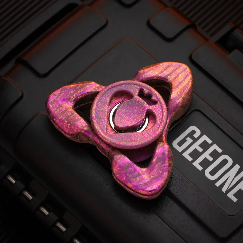 TIGO Production Apophis EDC Fidget Spinner Metal Fidget Toys Antistress for Adults