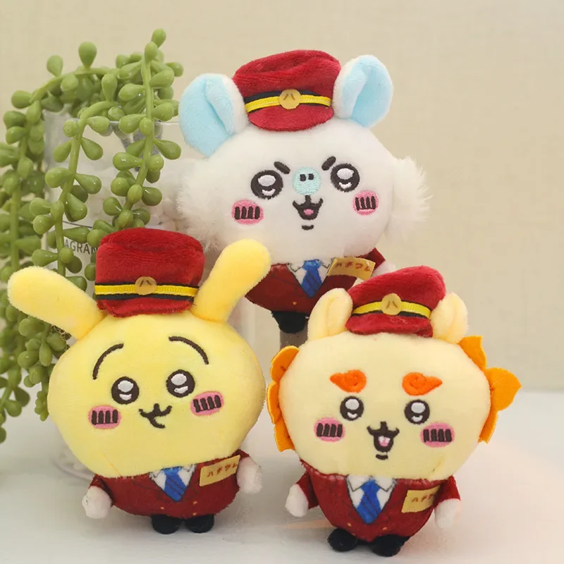 Chiikawa Cartoon Animation Peluche Bambola Hachiware Usagi Peluche Ciondolo Simpatico ciondolo portachiavi bambola Momoka Regalo di festa