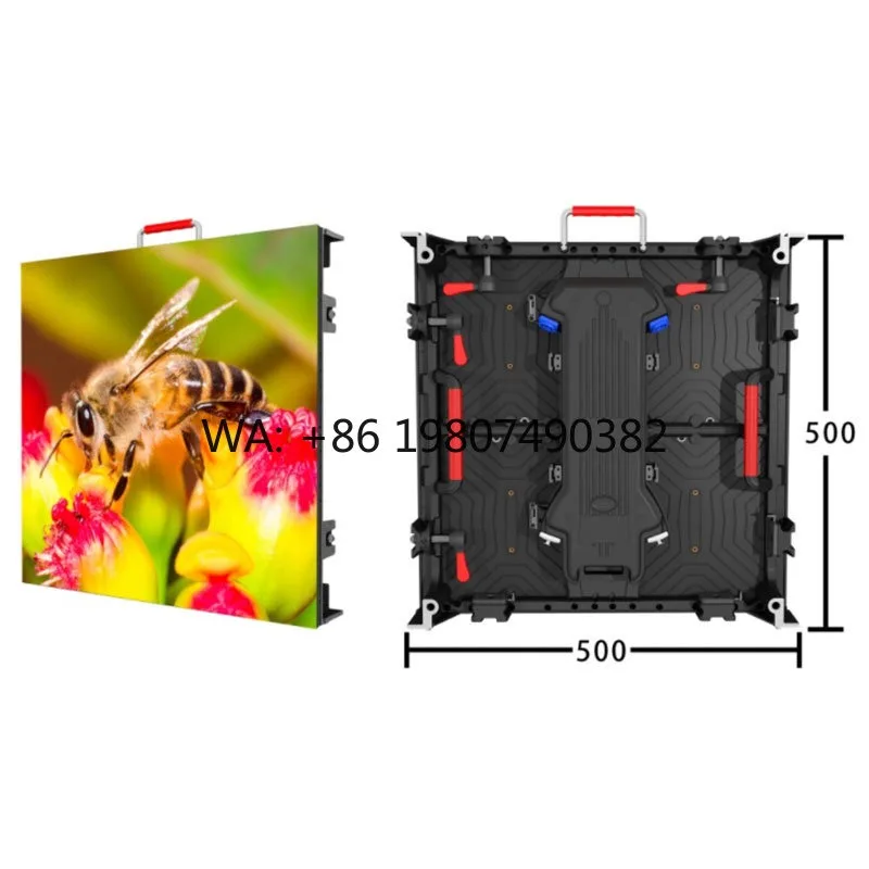 

P3-P5 Waterproof Outdoor LED Panel Portable Giant Visual Wall Commercial Advertising Live Event Rental Backdrop Screen