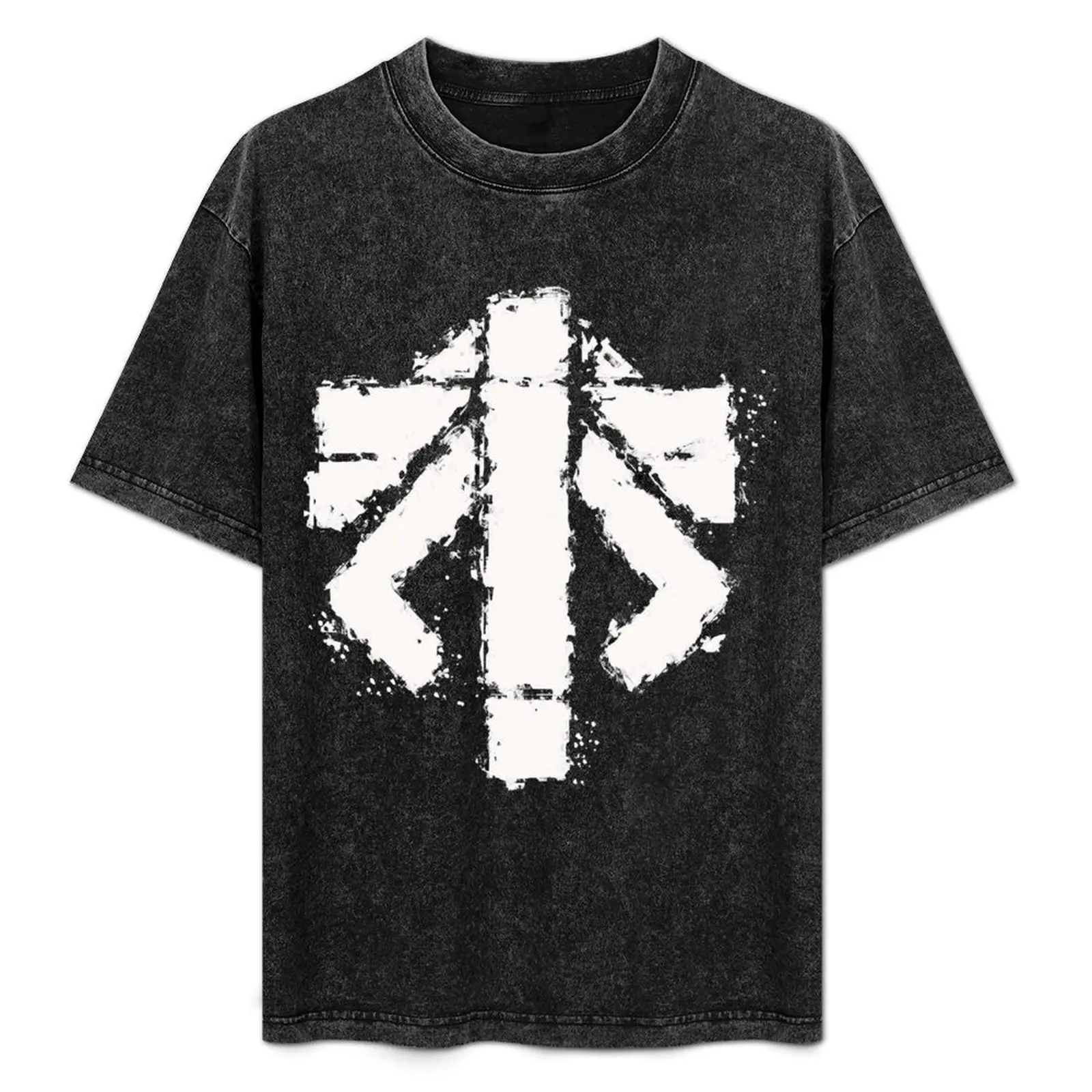 

XCOM Splatter Paint T-Shirt Plus Size Basic Cotton T-Shirt