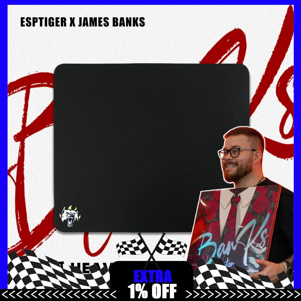 BANKS COLLECTION HEAVYCLAW Gaming Mouse Pad FPS Mouse Pad Waterproof 6mm Fine Neutral Control Pad For CSGO Pc Accessories Gifts