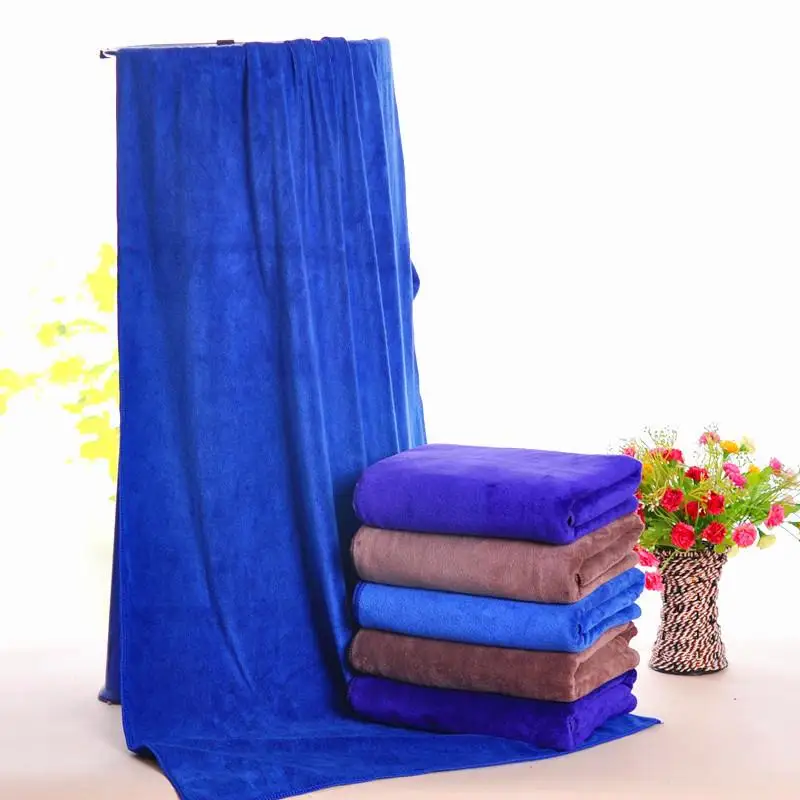 Thickened Ultrafine Fiber Cloth Hotel Cleaning Floor Mopping Car Wash Large Towel High Absorbency Household Cleaning Tool