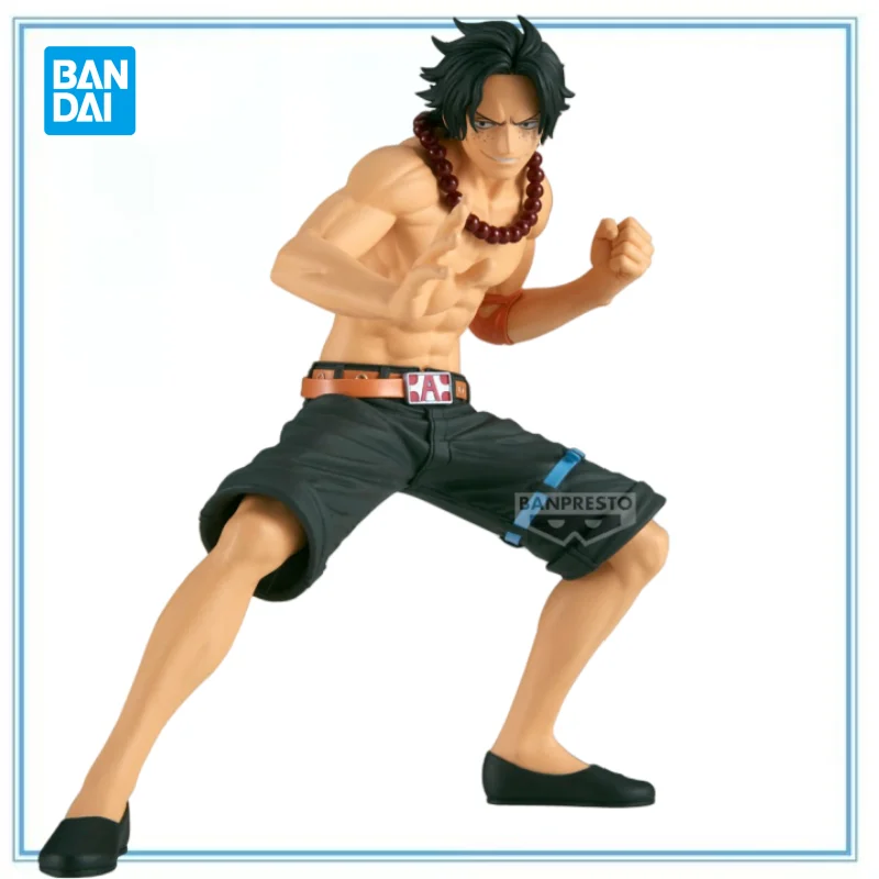 

BANDAI Аутентичные товары Spot One Piece Portgas D Ace Battle Record Аниме Коллекция Серия Модель Персонаж из мультфильма
