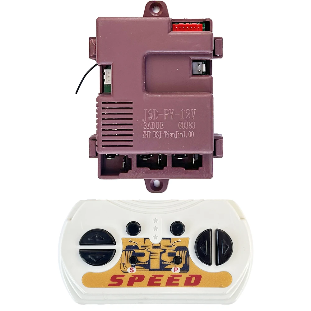 24V J6D-PY-12V çocuk Elektrikli Drift Araba Uzaktan Kumanda ve Alıcı Araba Denetleyici Kiti Üzerinde Binmek