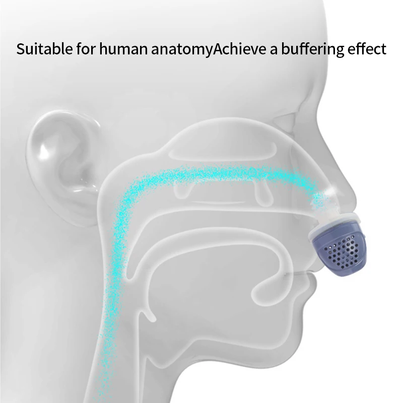 جهاز كهربائي صغير لمكافحة الشخير ذكي EMS نبض الصوت قابلة للشحن توقف التنفس أثناء النوم وقف الشخير المعونة Insonia النوم الرجال النساء