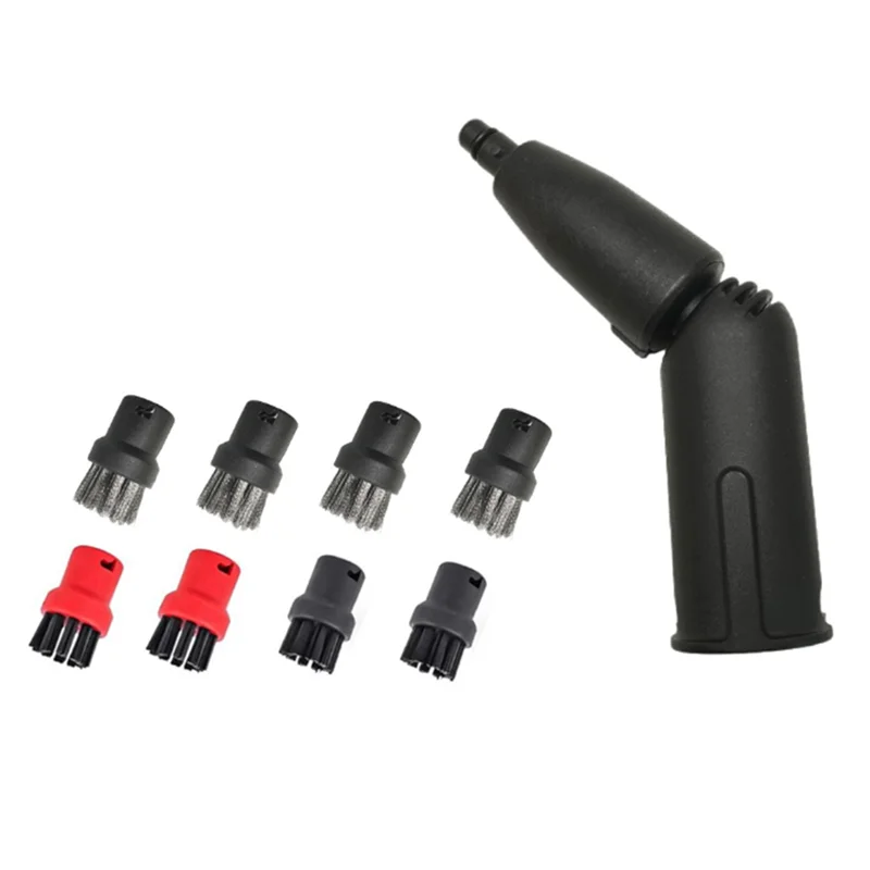 B98A-For Karcher SC1 SC2 SC3 SC4 SC5 SC7 Replacement Steam Turbine Nozzle And 8X  Brush Set- Model 28631590 Accessory