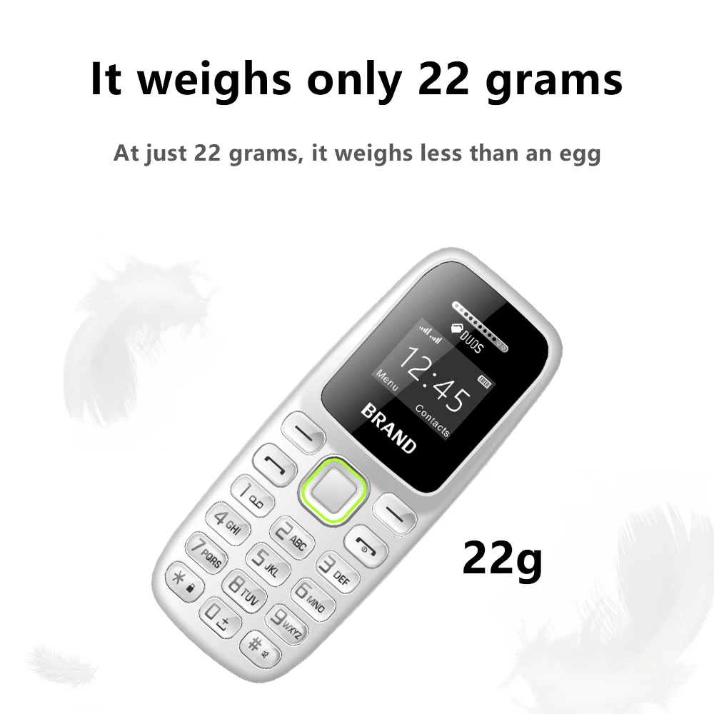 SERVO BM310 Super Mini Mobile Phone 2 SIM Standby Call Recording Magic Voice Blacklist MP3 Player 2G GSM Small Backup Cellphones