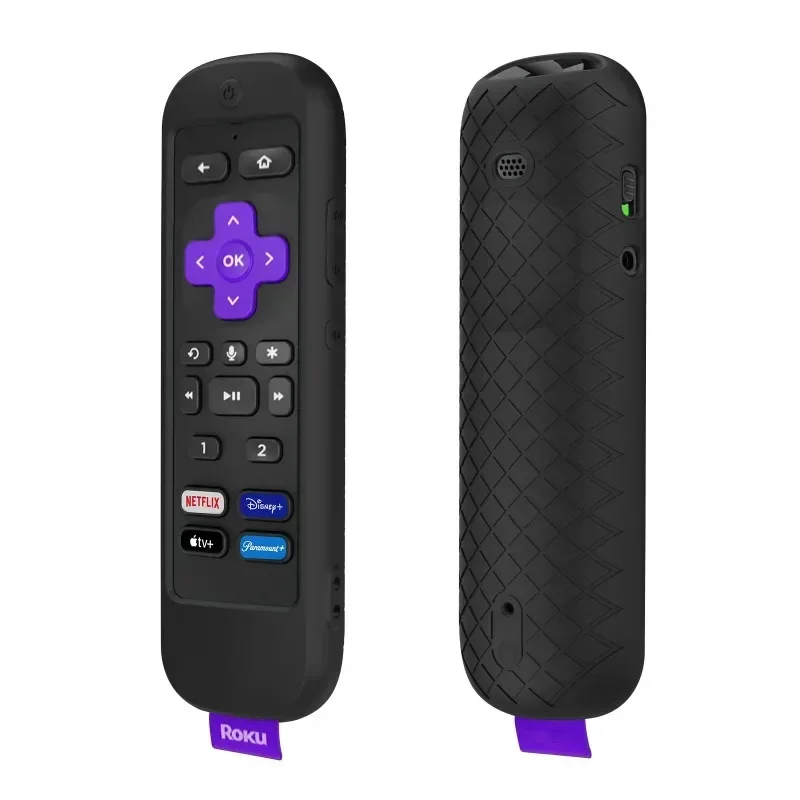 2022 Dustproof Cover for Roku Ultra Remote Control Smart TV Stick Silicone Case Replacement Shockproof Protective Cover