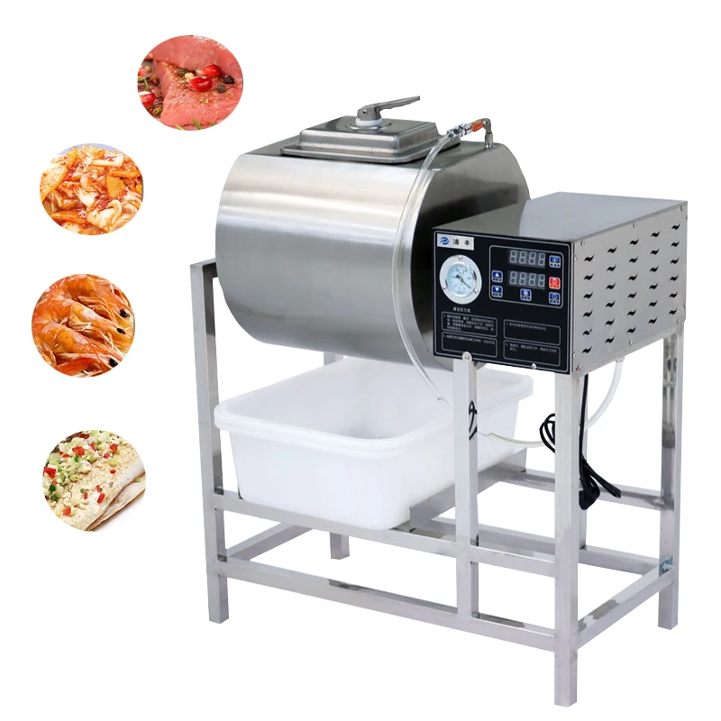 Equipamento de cozinha Máquina elétrica de salação de carne a vácuo Máquina de marinar frango Máquina de cura de carne