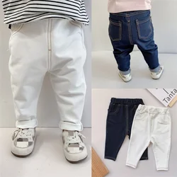Fashion Casual Denim Children Baby Jeans Pants Spring Autumn Toddler Infant Newborn Trousers Kids Boys Girls Clothes Costume