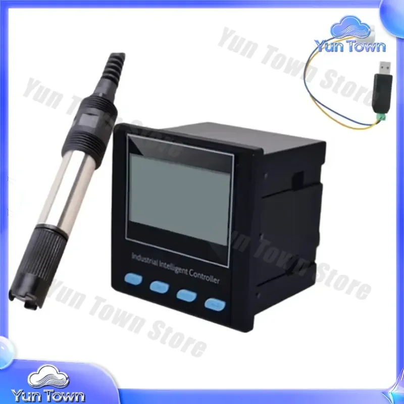 Wireless Online Monitoring Dissolved Oxygen Sensor for Water Treatment for Aquarium Fish Tank Pond Hydroponics Water Quality