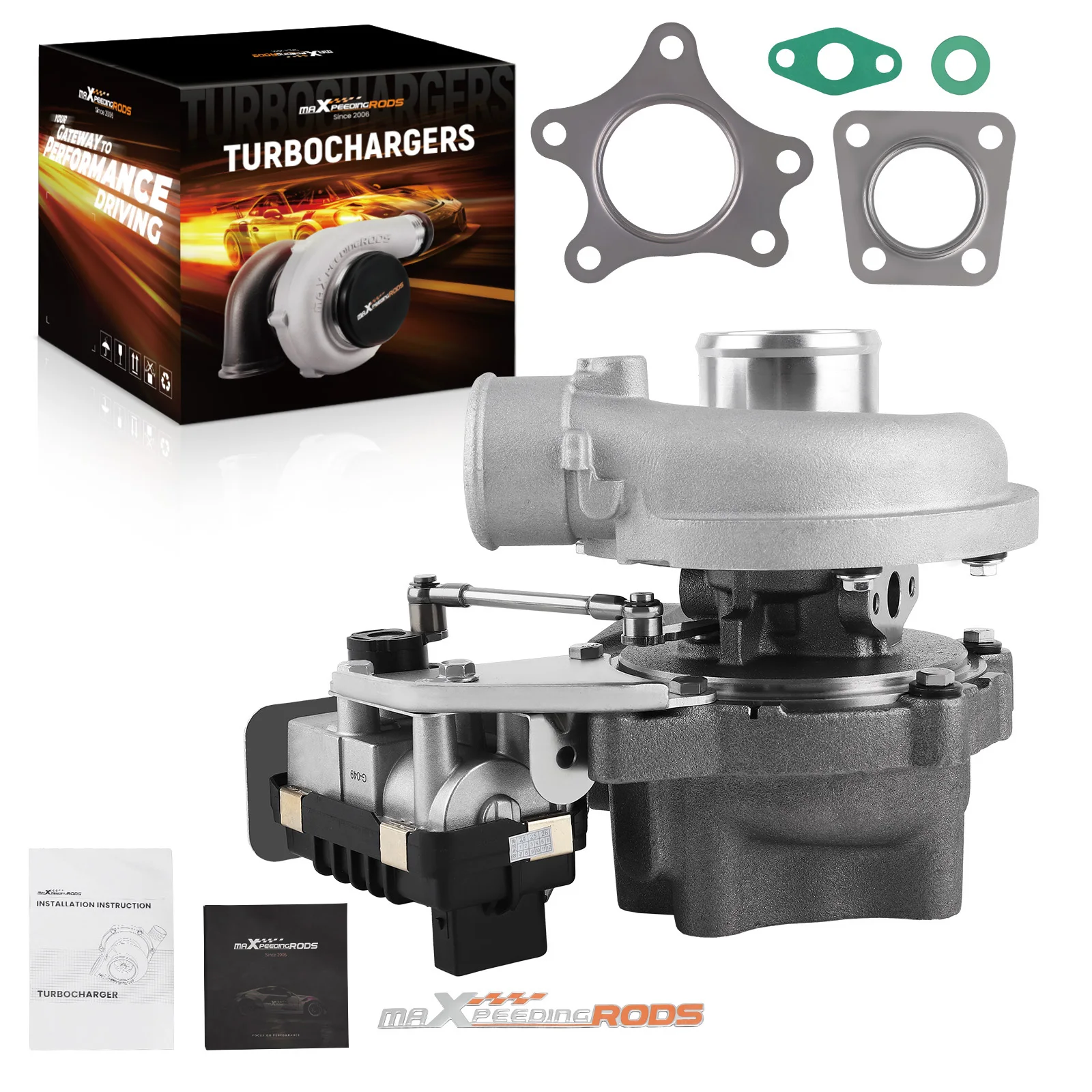 MaXpeedingrods Factory Brand New Turbocharger for Dodge Nitro 2.8L CRD 130Kw 177HP Oil Cooling RA428RT 2007-2012 771954-0001