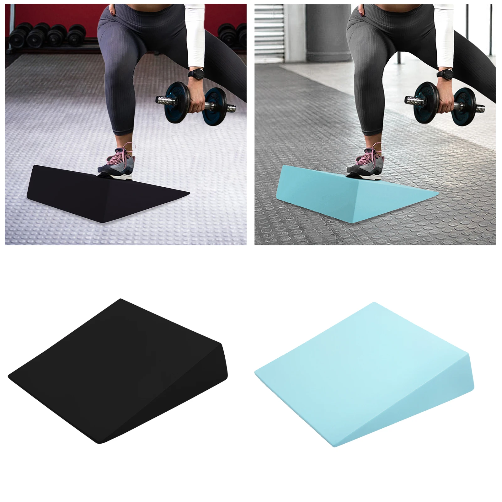 Squat Wedge Incline Wedge Professional Slant Board Calf Stretcher for Balancing Practice Pilates Tight Calves Home Gym Workout