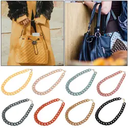 Acrylic Bag Chain Strap Replaceable Detachable Purse Handbag Bag Straps Resin Crossbody DIY Shoulder Bag Accessories