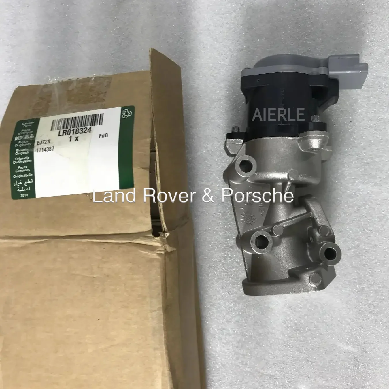 The new lr018323 and lr018324 front left and right exhaust gas recirculation valves are used for discovery MK3 MK4 2.7 TD