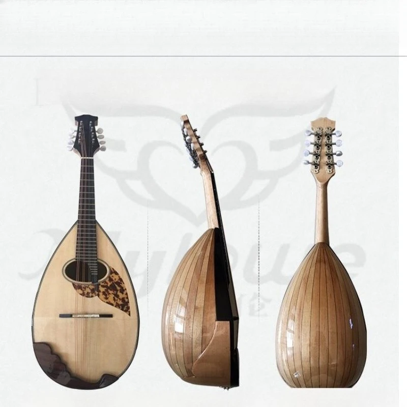 Mandolin Tibetan National Musical Instrument Guitar Mandolin Eight-string Full Single Western Instrument Mandarin String