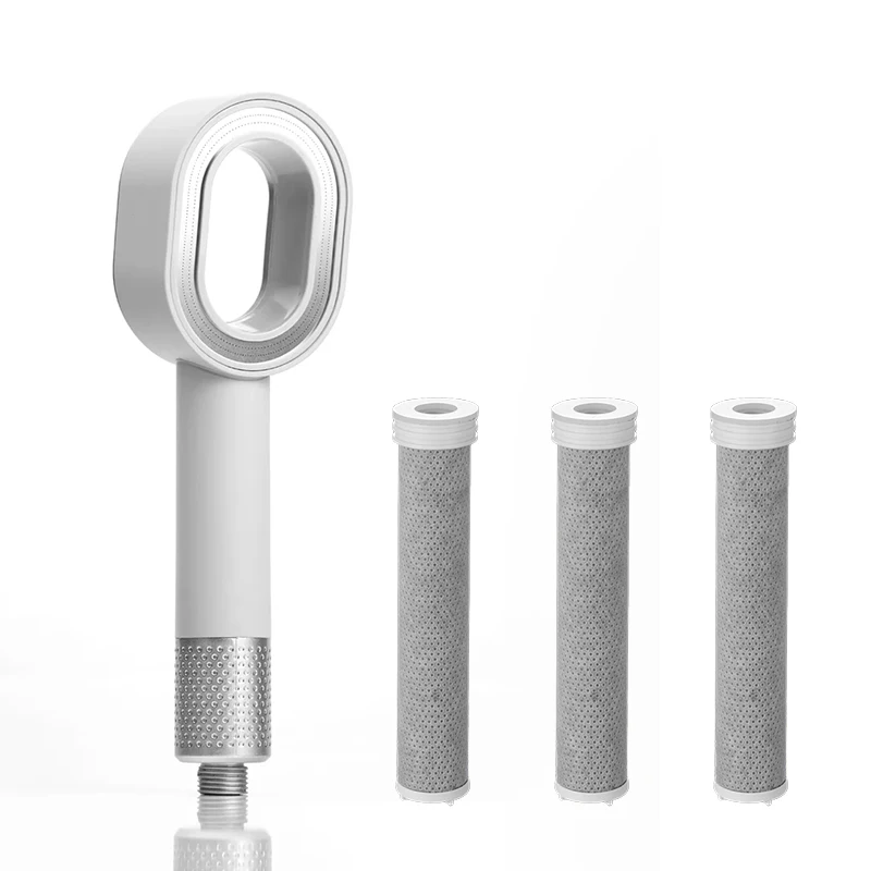 Filterdouchekop Hoge druk waterbesparende handdouche voor harde waterfiltratie Chloorverwijdering Badkameraccessoires
