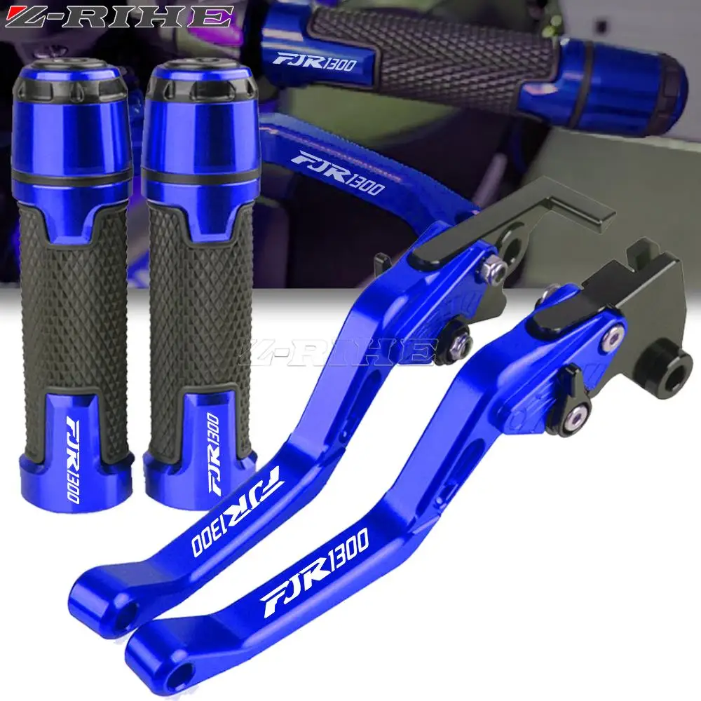 

FJR1300 Motorcycle Accessories Brake Clutch Levers Handlebar Grip Handle Bar Grips For YAMAHA FJR 1300 A 2004-2017 fjr1300 2016