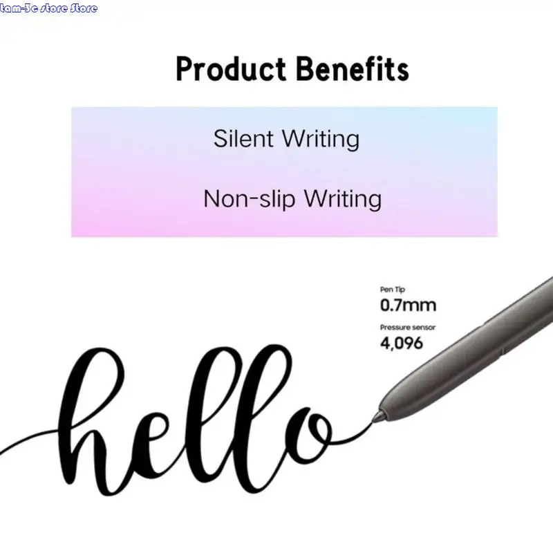 10+ 20/ S20 S21 S22 S23 정밀 쓰기 펜 펜싱 + 클립 1/ 2PCS 용 D0UA 원래 펜 소프트 펜촉 팁