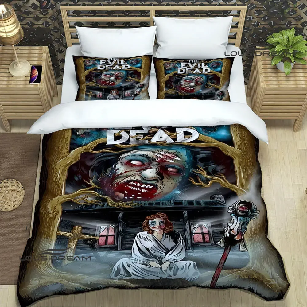 The Evil Dead printed Bedding Sets exquisite supplies set duvet cover bed comforter set bedding set luxury birthday gift