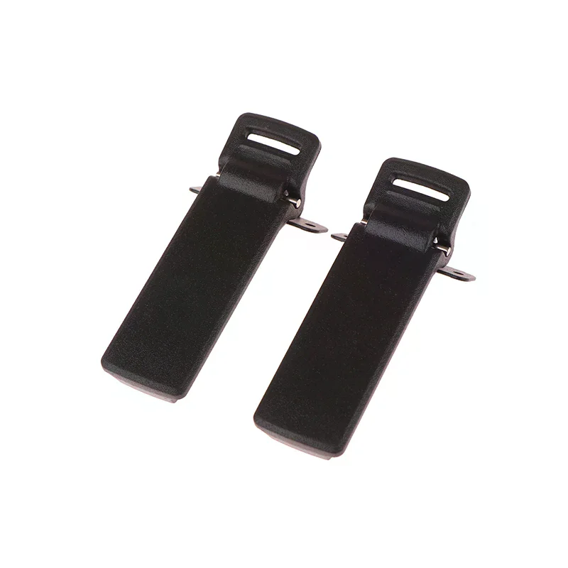 2Pcs Gürtel Clips Walkie Talkie Ersatzteil Zurück Gürtel Clip Für Baofeng 2-weg Radio UV5R Zubehör