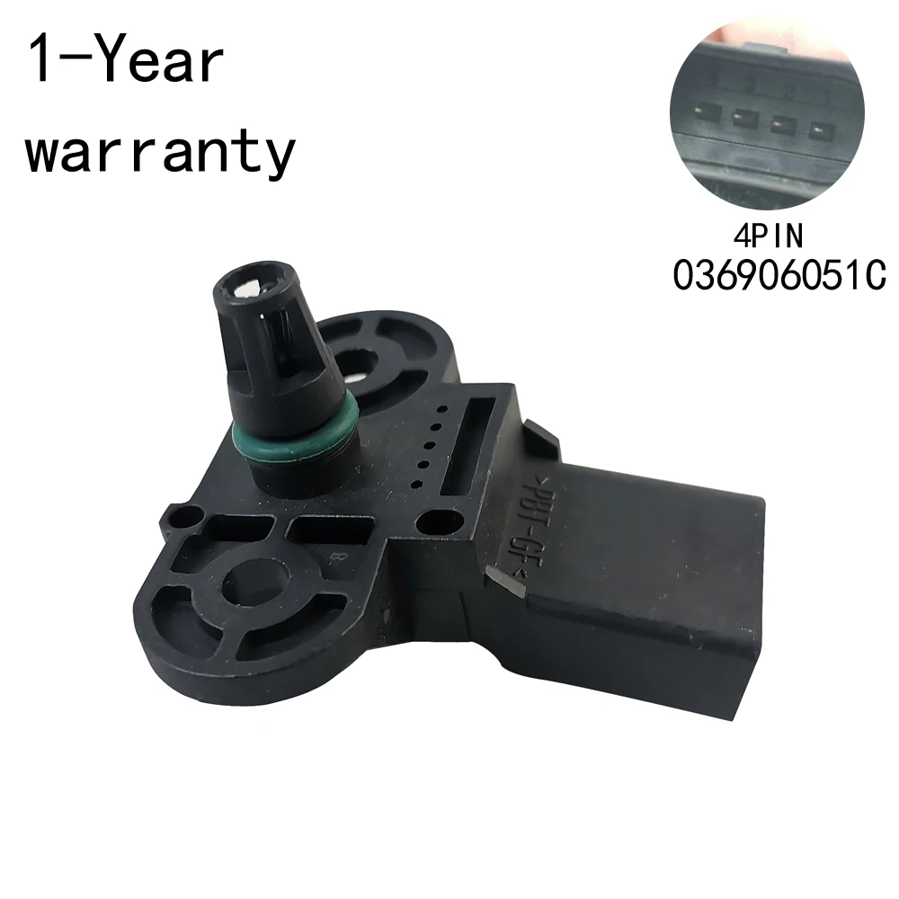 Lntake pressure sensor For VW Passat Skoda Superb Audi A6L A4 S4 A6 S6 A8 S8 R8 Q7 RS6 RS5 036906051C