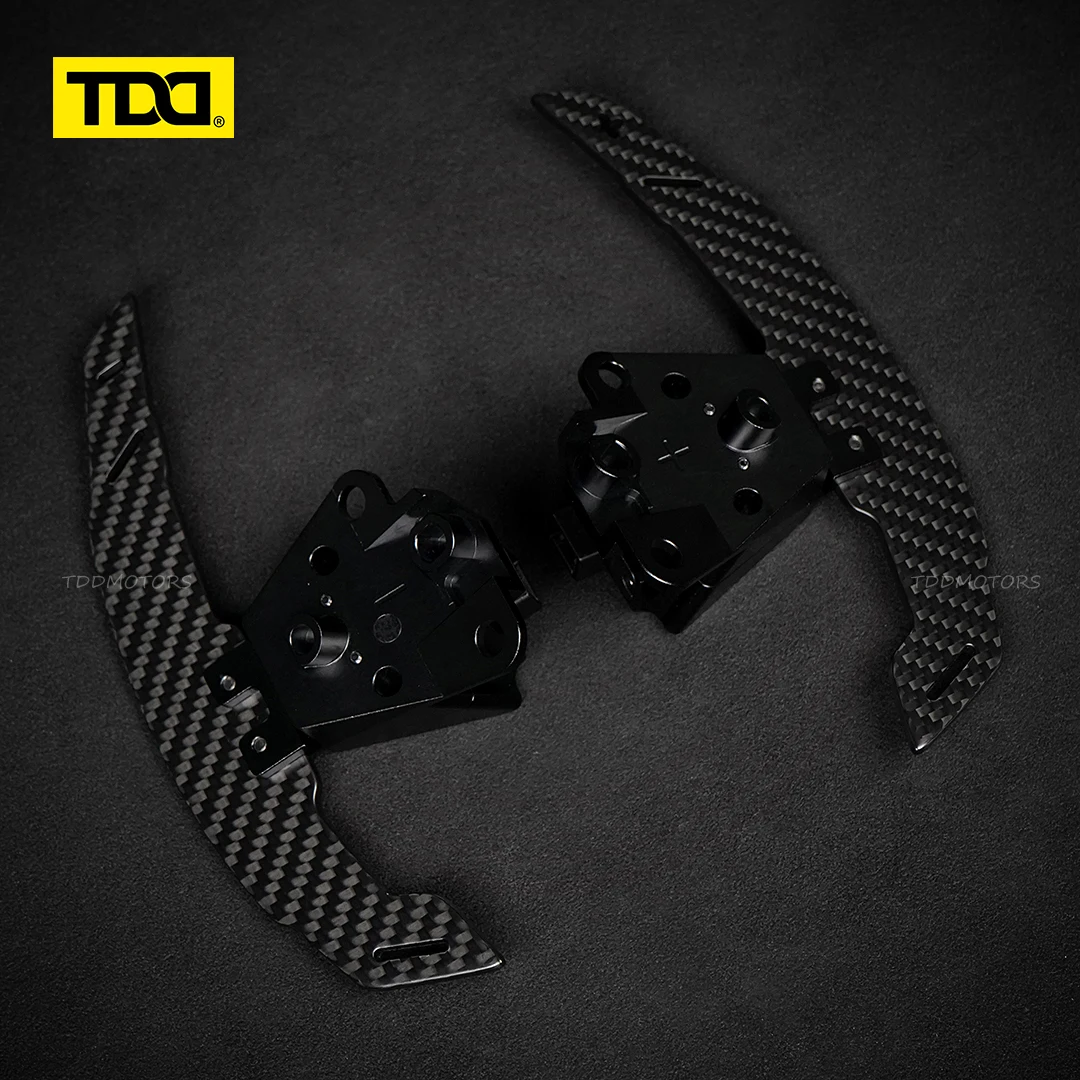 TDD Carbon Fiber Magnetic Paddle Shifters For Toyota 86 Subaru BRZ Lexus IS200 Lexus ES Lexus IS Steering Wheel Shift Paddle