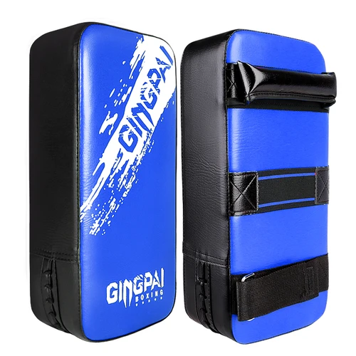Imagen 2 del producto Almohadilla de enfoque de boxeo de PU, almohadilla para patadas de Taekwondo, guantes de boxeo y Karate, objetivo de pie Muay Thai para patadas, escudo de boxeo, entrenamiento, 1 unidad