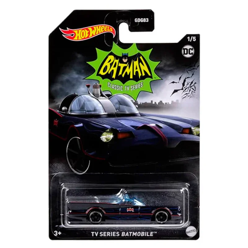 Mattel Hot Wheels Batman Series 2022 1/64 The Dark Knight Batmobile Batmobile (Batman V Superman) Collectible Car Toys