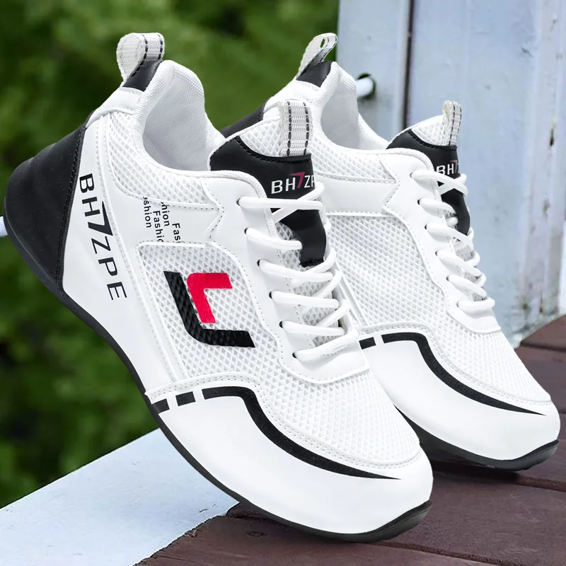 Zapatillas Deportivas de Malla Transpirable con Bloques de Color y Diseño Moderno para Hombre