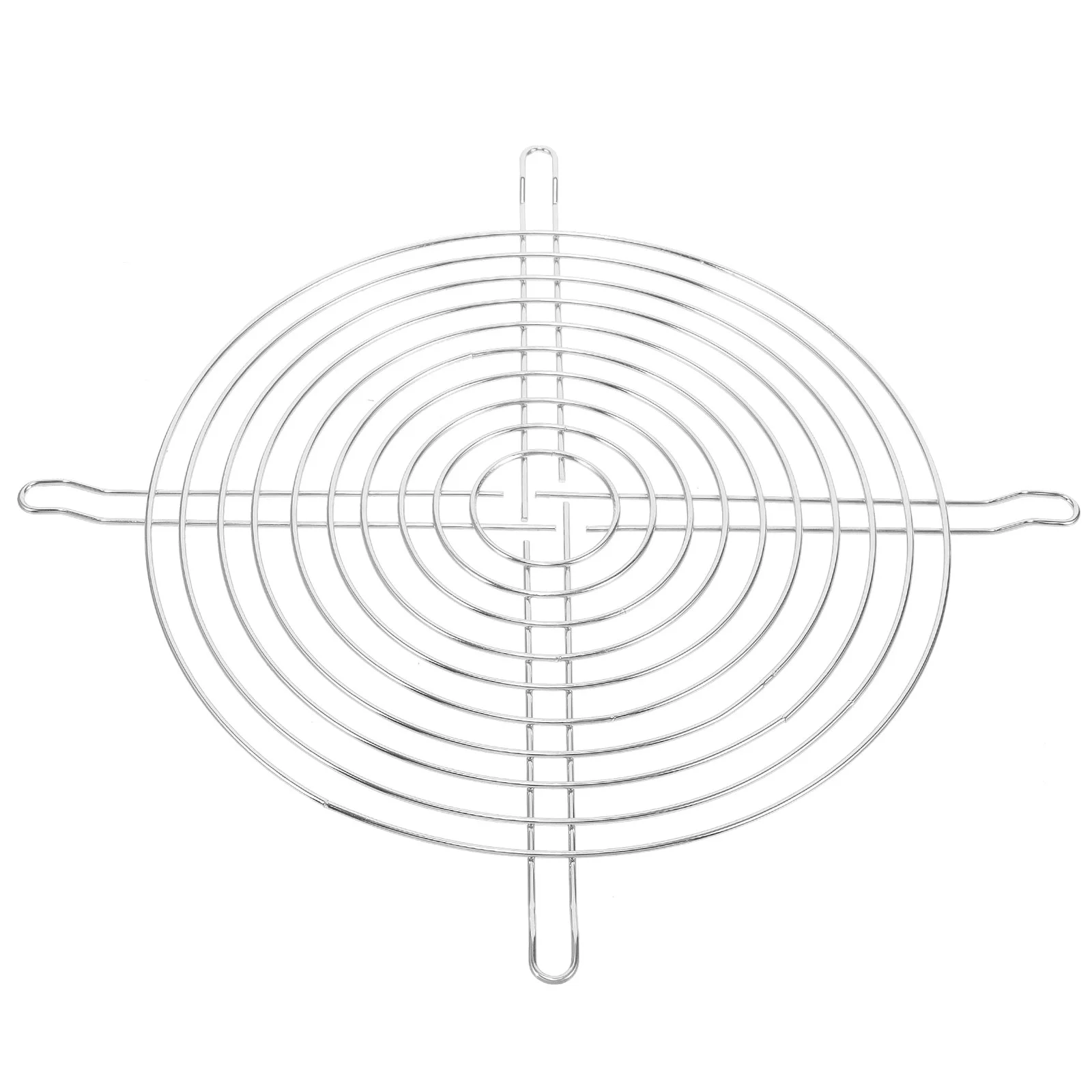 팬용 배기 팬 냉각 그릴 가드 보호대 금속 커버 실버 액세서리