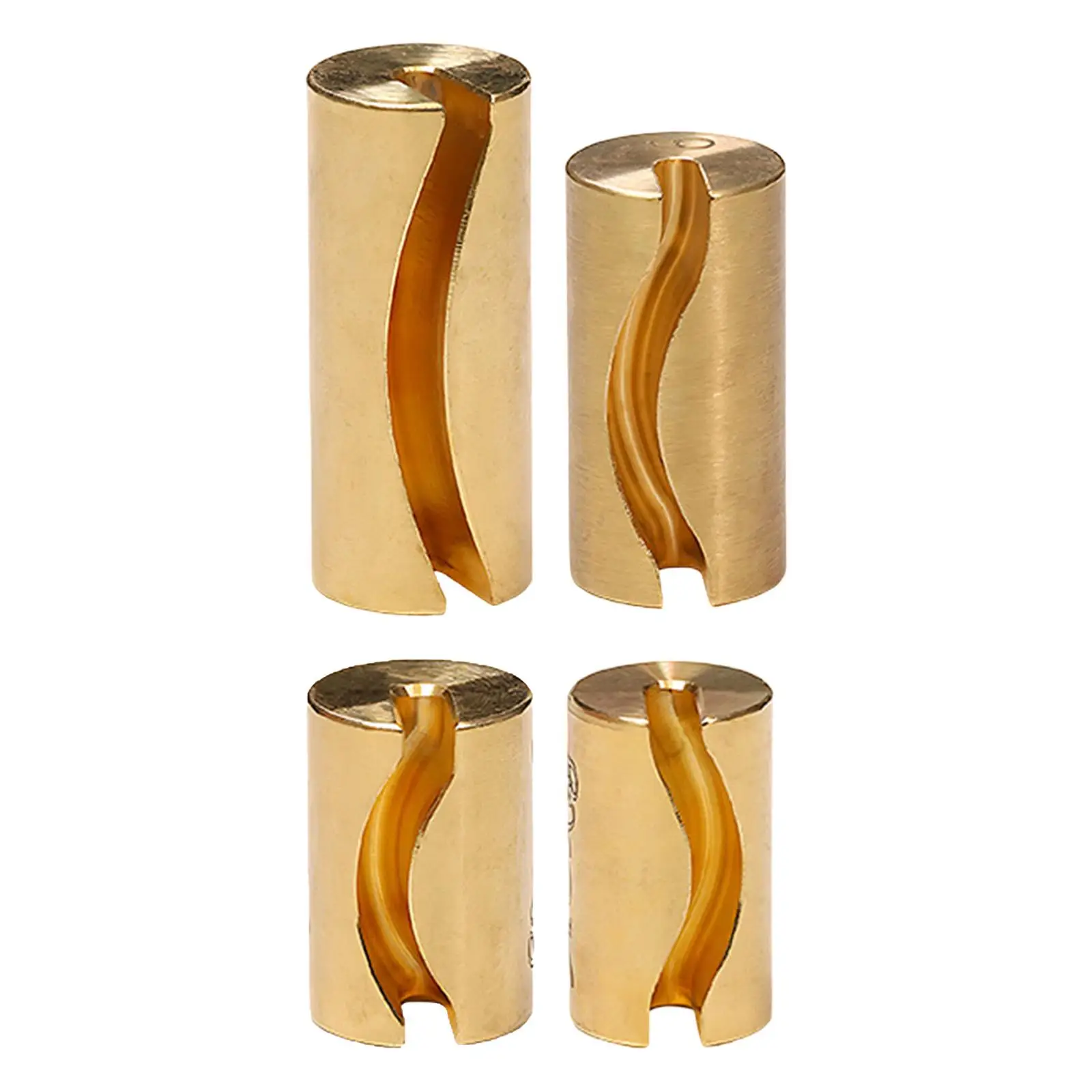 Wolf Tone Eliminate Brass Cello Mute Metal Tube Accessory for Cello Wolf Stone Anti Vibration for Professional and Beginner Use