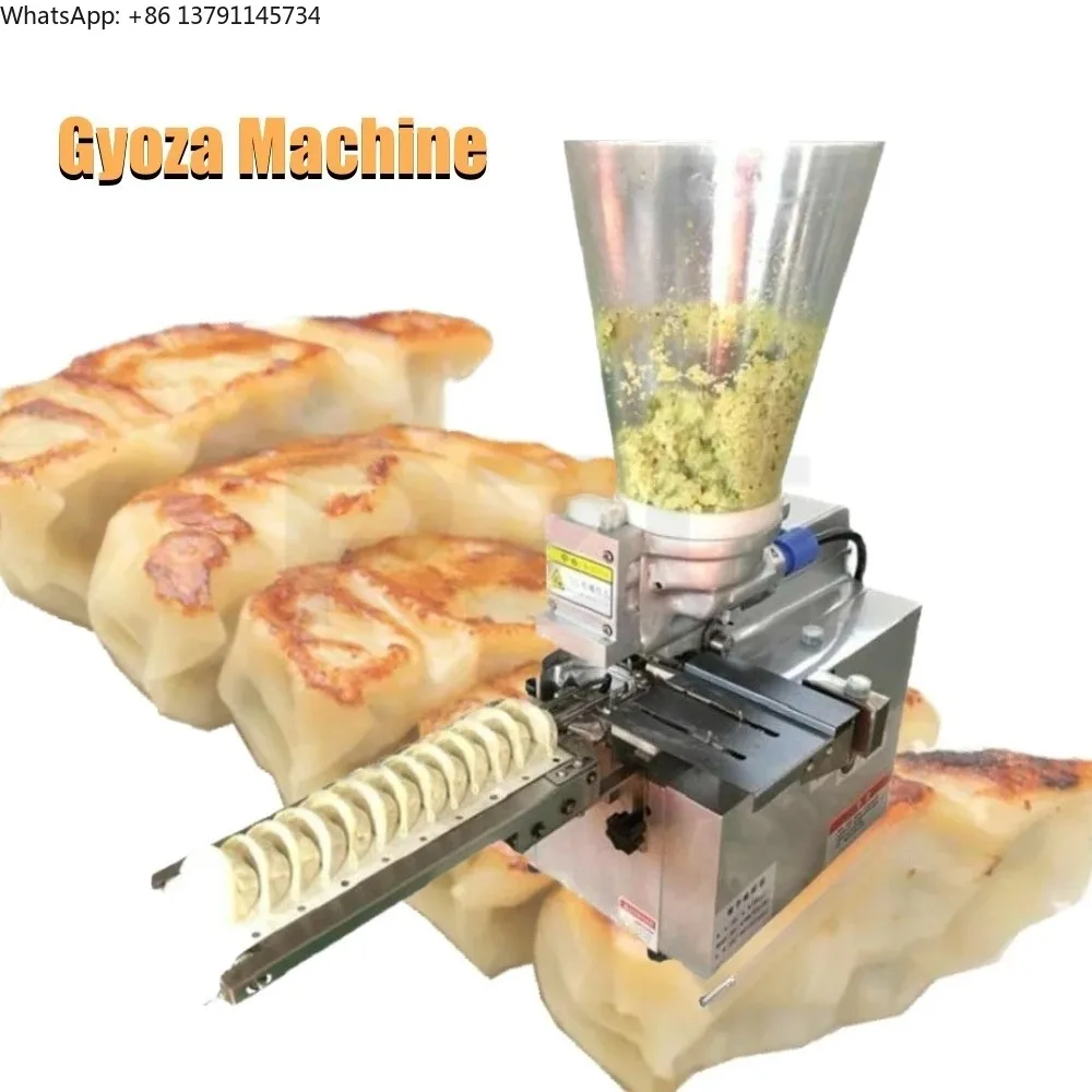 Semi Automatic Japanese Style Dumpling Making Gyoza Wrapping Machine