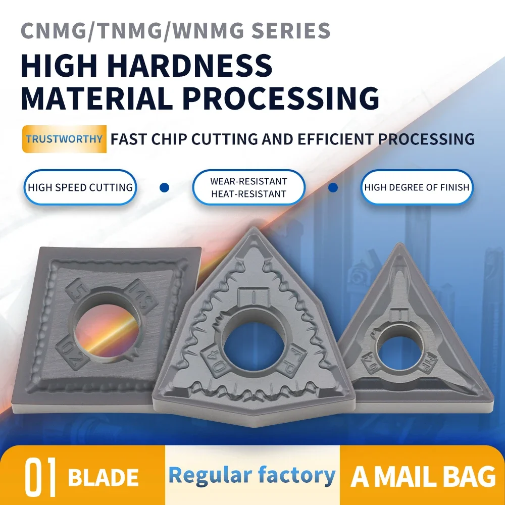

10pcs TNMG160402 WNMG080402 CNMG120402 MS MP WNMG CNMG SNMG VNMG for Finishing High Hard Steel Stainless