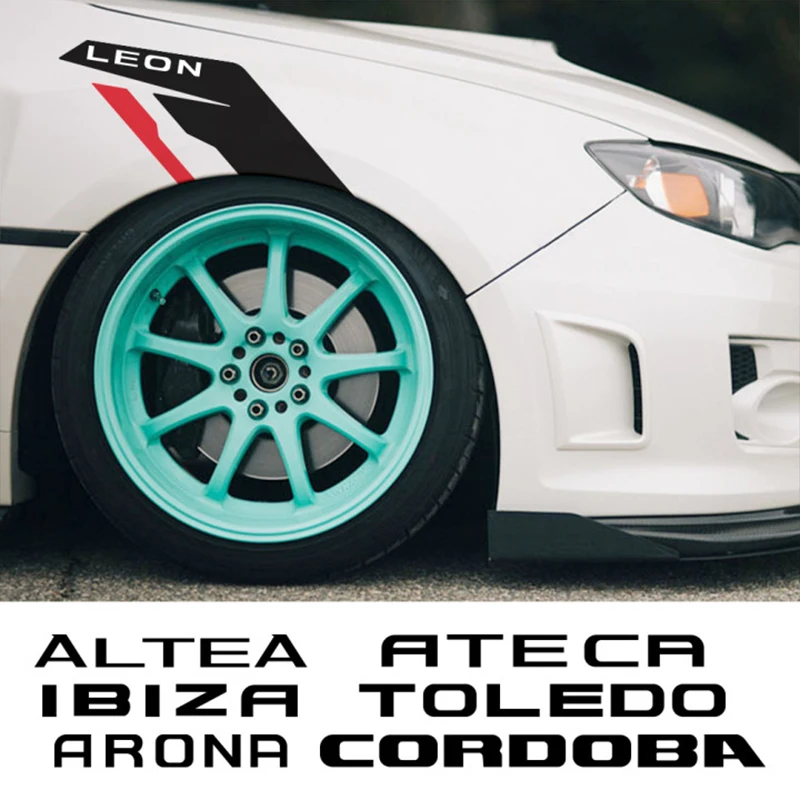 For Seat Leon Ibiza Ateca Arona Altea Arosa Toledo Cordoba Alhambra Car Side Styling Vinyl Film Stickers And Decals Accessories