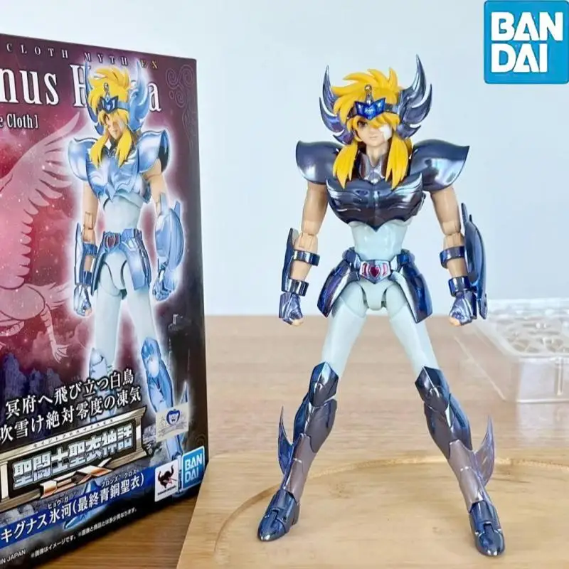 

Original Bandai Genuine Saint Seiya Cloth Myth Ex Bronze Saint Hyoga Final Collection Action Model Toy gift For Animate Fans