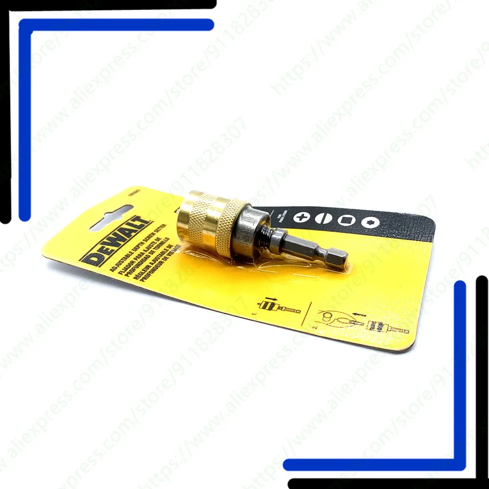 DEWALT d2043 1/4in hexagonal ajustable tornillo de ajuste de profundidad destornillador de profundidad accesorios de herramienta eléctrica