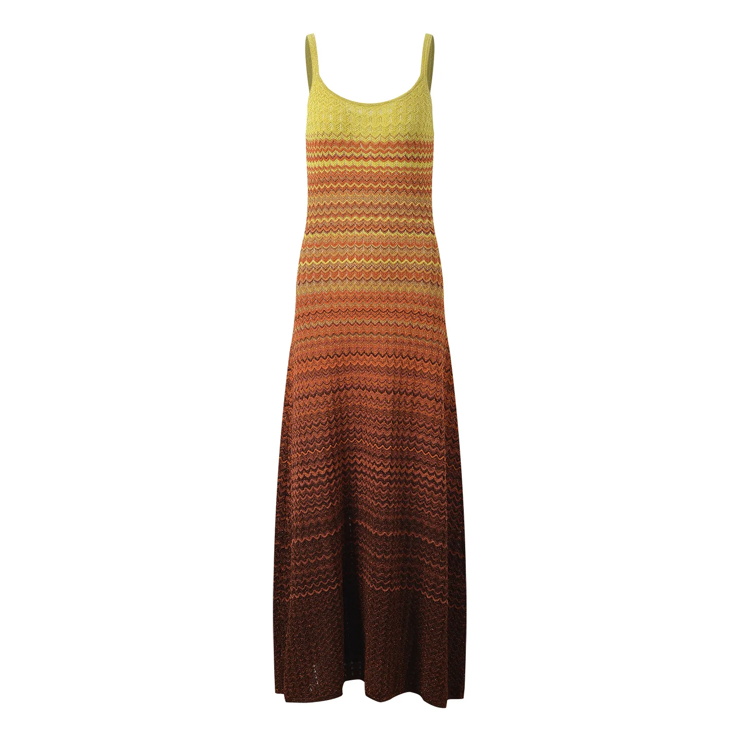 

Gradient Color Suspender Dress Vacation Style Niche Design Slim and Slim 2025 Spring New Style Dresses for Women Luxury Designer