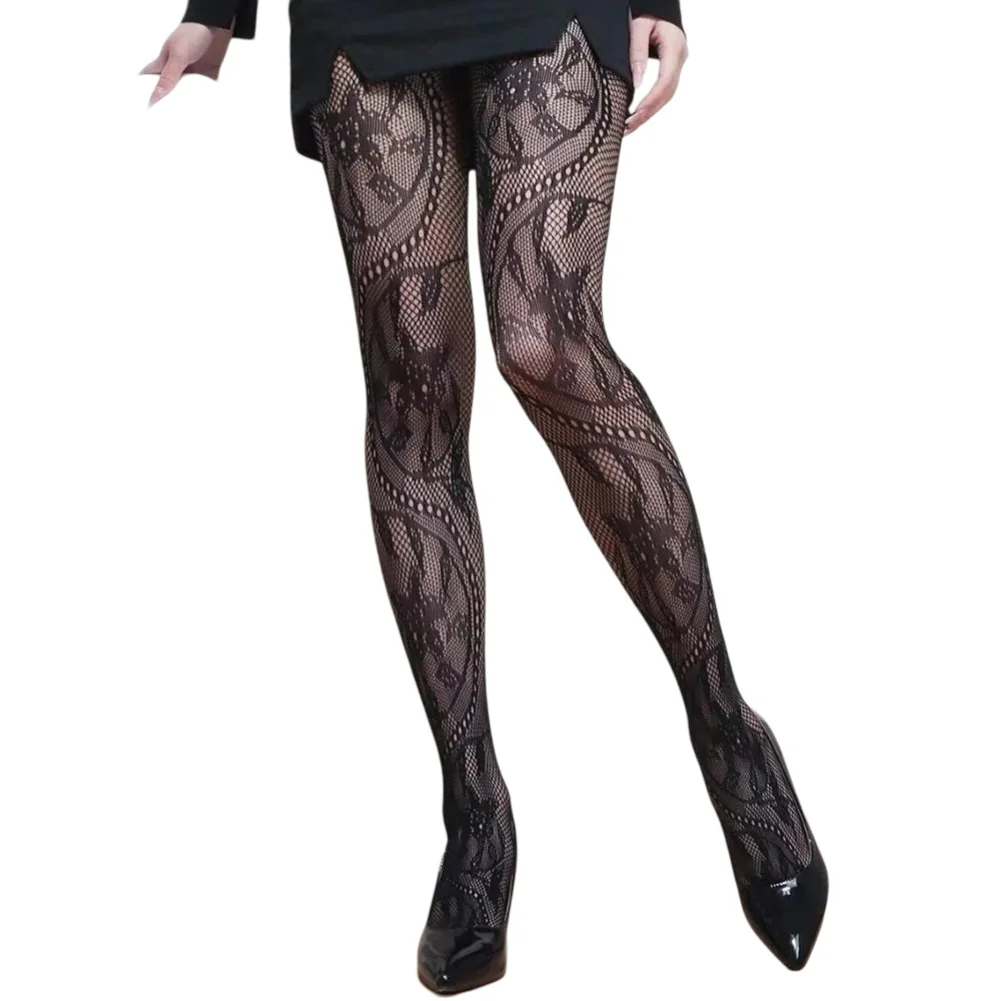 For Daily Use High Waist Fishnet Stockings Casual Occasions Black All Season Fishnets Fashion All Seasons Brand New