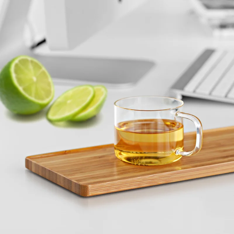 Samadoyo Nanzhu Holz wasserdichtes Tee tablett, Kung-Fu-Teese rvice, einlagiges einfaches Tee tablett, Tee tisch tablett, Obst tablett