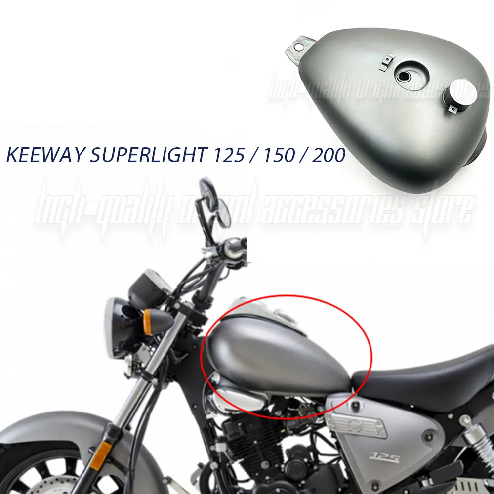 New Motorcycle Fuel Tank Fuel Tank Injection Type Suitable For Keeway Superlight 125 / 150 / 200 Superlight125 Fuel Tank