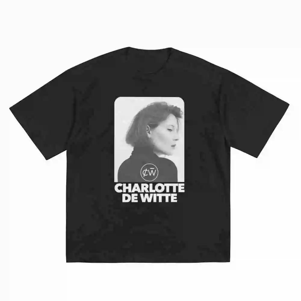 Cw Dj Charlotte De Witte Short Sleeve Tee 100% Cotton T-Shirt