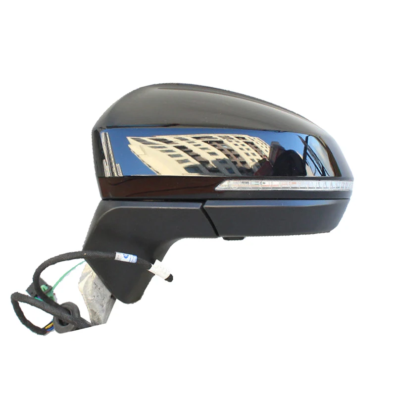 For VW Tayron 2020 2021 2022 2023 Car Side Mirror Assembly 6/9/13 Wire Auto Electric adjustment Power Heated Fold Puddle light