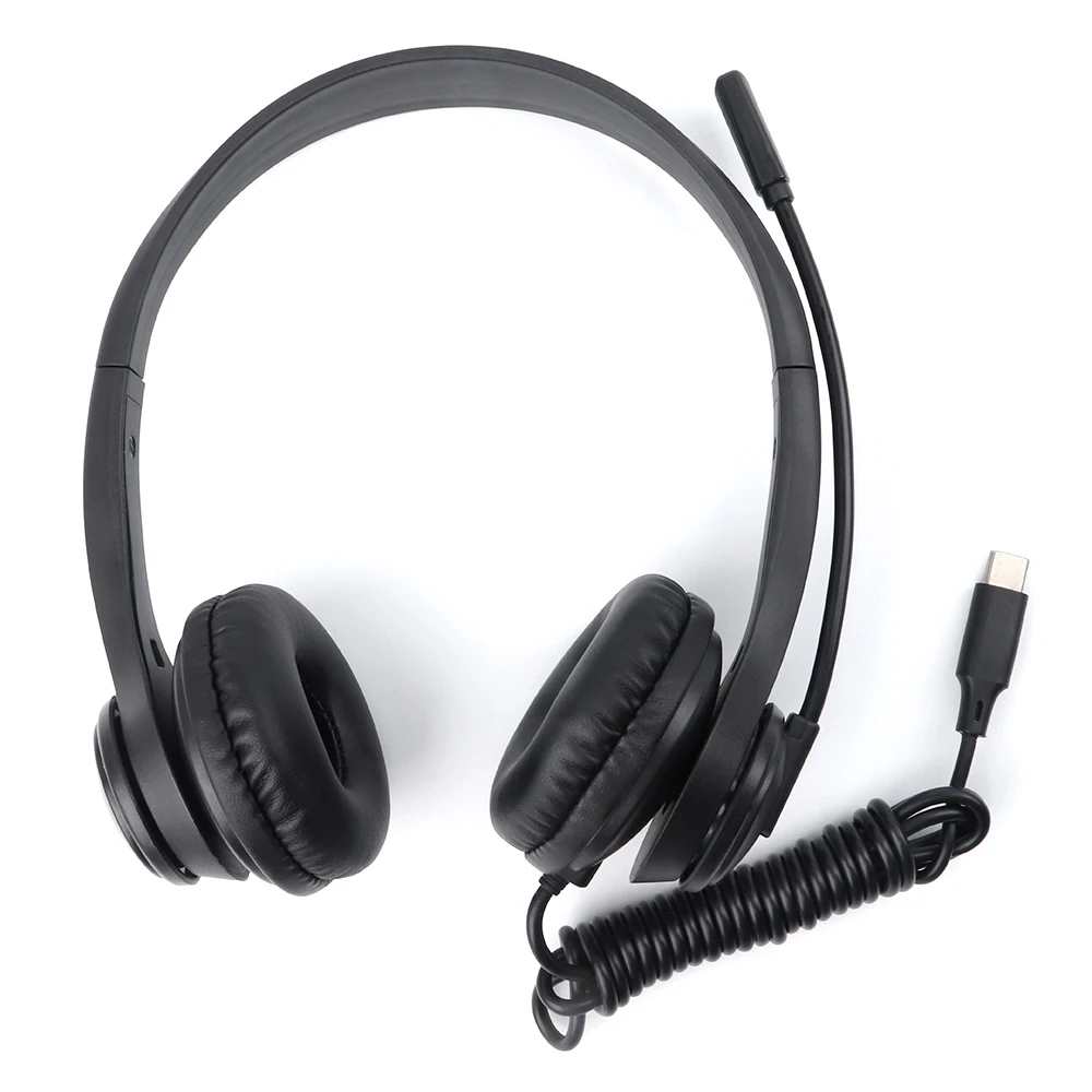 سماعات رأس سلكية للألعاب مزودة بميكروفون لإلغاء الضوضاء ومركز الاتصال وكتم الصوت وسماعة ألعاب قابلة للتعديل للهواتف الذكية والكمبيوتر المحمول