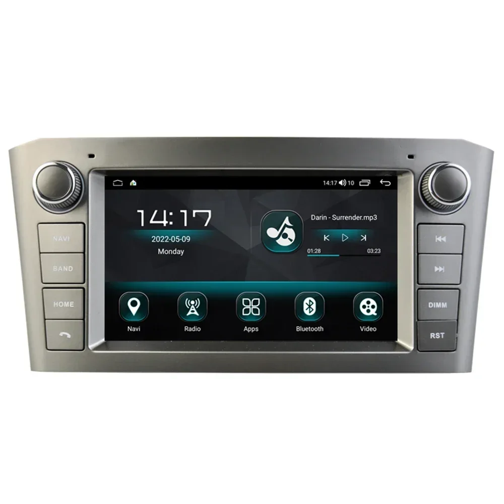 

Автомагнитола Carplay для Toyota Avensis T25 2002-2008, 7 дюймов, Android 13, мультимедийный проигрыватель с GPS-навигацией, DSP, RDS, FM