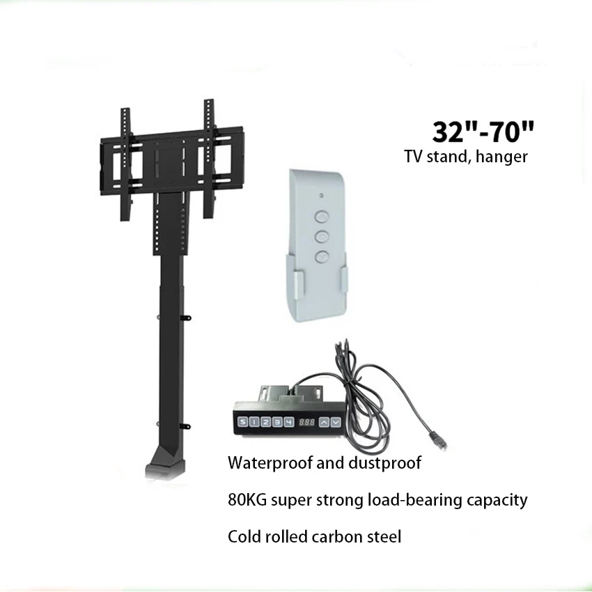 TV Electric Lifting Bracket  Monitor Lifting Base  And Monitor Lifting Table For Sizes Ranging From 32 Inches  To 75 Inches